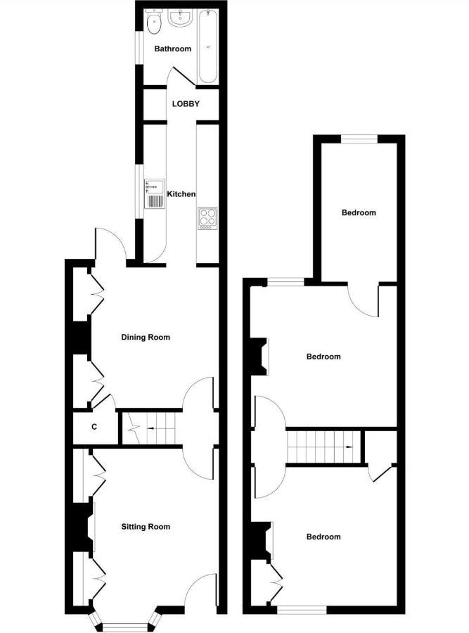 Luxurious 3 Bedroom House With Permit Parking NWI Exterior foto